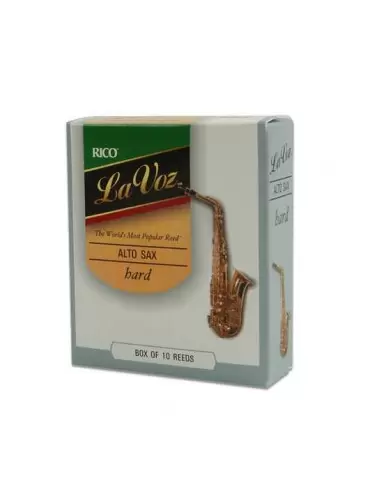 Трости для духовых RICO La Voz - Alto Sax Medium Hard - 10 Box