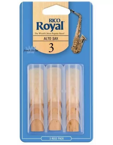 Трости для духовых RICO Rico Royal - Alto Sax 3.0 - 3-Pack