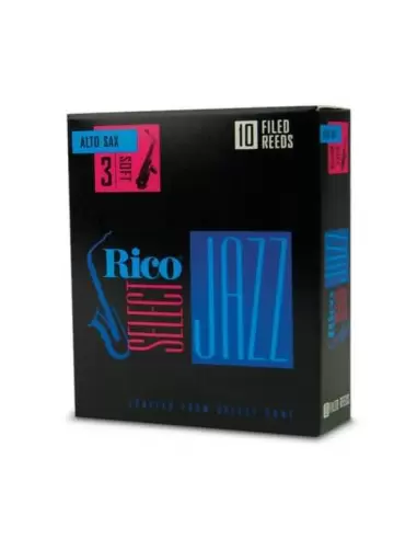 Трости для духовых RICO Rico Select Jazz - Alto Sax Filed 2H - 10 Box