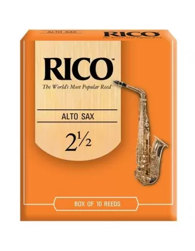 Трости для духовых RICO Rico - Alto Sax 2.5 - 10 Box