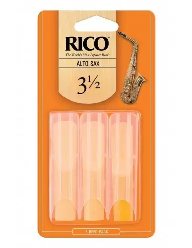 Трости для духовых RICO Rico - Alto Sax 3.5 - 3-Pack