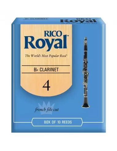 Трости для духовых RICO Rico Royal - Bb Clarinet 4.0