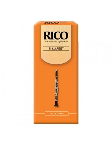 Трости для духовых RICO Rico - Bb Clarinet 2.5 - 25 Box