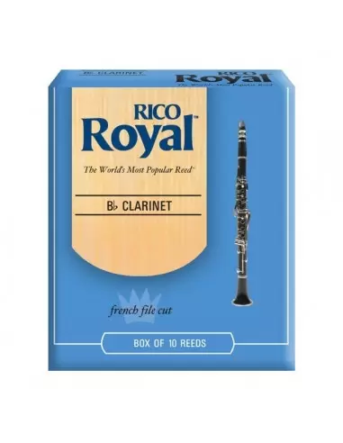 Трости для духовых RICO Rico Royal - Bb Clarinet 1.5 - 10 box