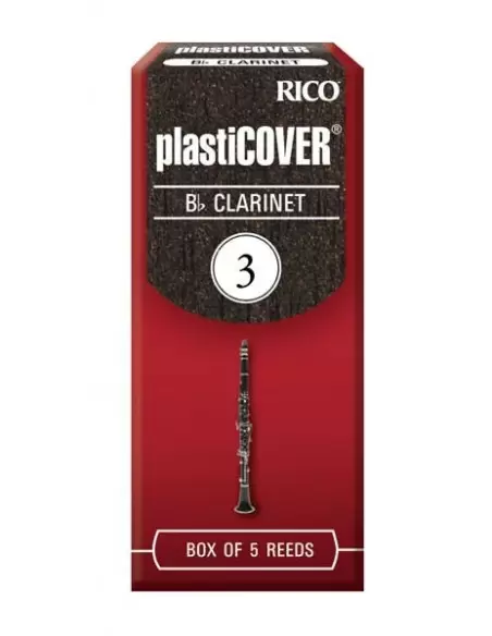 Трости для духовых RICO Plasticover - Bb Clarinet 3.0 - 5 Box