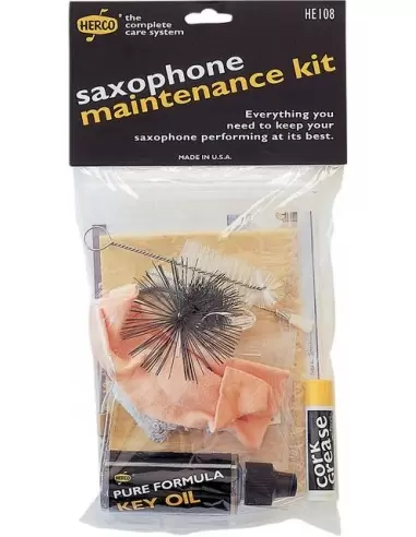 Уход за духовыми инструментами DUNLOP HE108 Saxophone Maintenance Kit