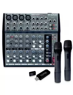 Clarity MCS-2 (2xMAX15MH-S+1xPhonic AM 4