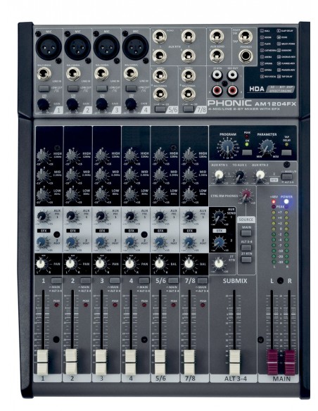 Phonic AM 1204 FX USB Микшерный пульт