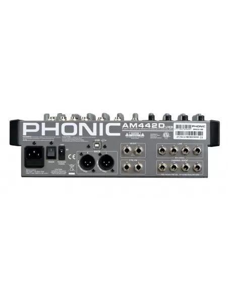 Phonic AM 442 D USB Микшерный пульт
