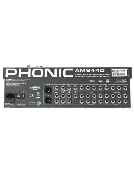 Phonic AM 844 D USB Микшерный пульт