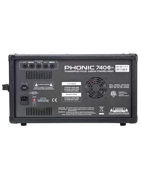 Phonic POWERPOD 740 PLUS Активный микшерный пульт