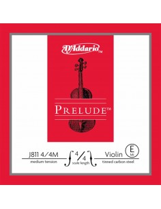 Струны для смычковых D`ADDARIO J811 4/4M Prelude E 4/4M