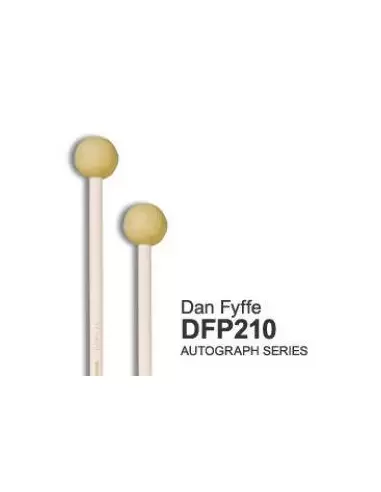 Палочки для перкуссии PROMARK DFP210 DAN FYFFE - SOFT RUBBER