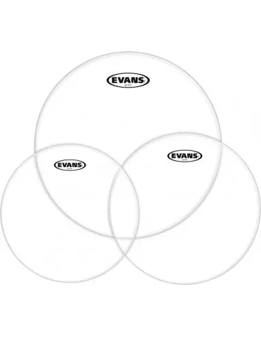 Пластик для ударных EVANS ETPG2CLR-S G2 CLEAR STANDARD