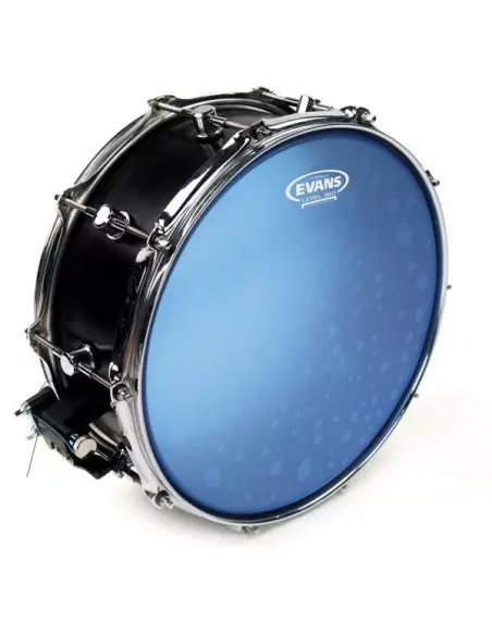 Пластик для ударных EVANS B14HB 14" HYDRAULIC BLUE COATED