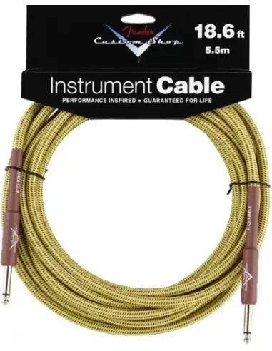 Инструментальный кабель FENDER CUSTOM SHOP PERFORMANCE CABLE 18 6 TW