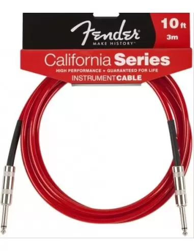 Инструментальный кабель FENDER CALIFORNIA INSTRUMENT CABLE 10 CAR