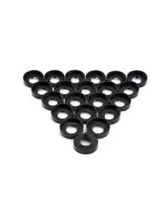 Шайба 6010/3 крепления 19" оборудованя пластиковая под гайку 6010/1, 6131/1 и винт М6