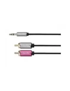 Купить Готовый кабель Kruger&Matz KM0311 штек. jack 3.5 - 2RCA stereo 3 m 