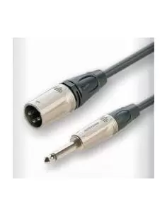 Готовий мікрофонний кабель Roxtone DMXJ250L5, 2x0.22 кв.мм, вн.діаметр 6 мм, 5 м