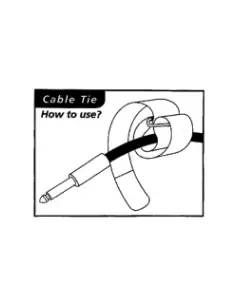Поясок А5055 стяжка с липучкой 50мм*55смх6см липучка черный/синий 2