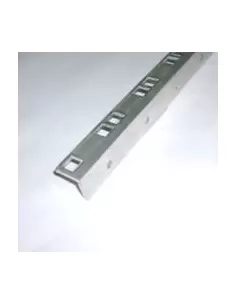 Профиль 6000 алюминиевый уголок для крепления 19" оборудования перфорированный с шагом 1U под гайку 6010/1
