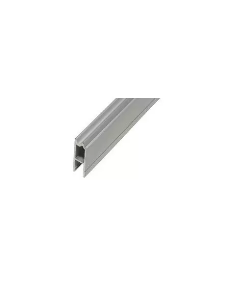 Профиль NC2HE алюминиевый с пазом 7мм гибрид, для N-Case 2 Case System. Совместим с пластиковым уголком NC2HCBK и NC2HCLK