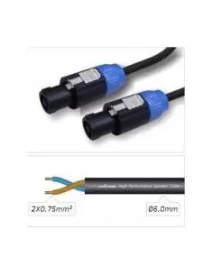 Купить Готовый акустический кабель Roxtone SSSS275L5, 2x0.75 кв.мм,вн.диаметр 6 мм, 5 м 