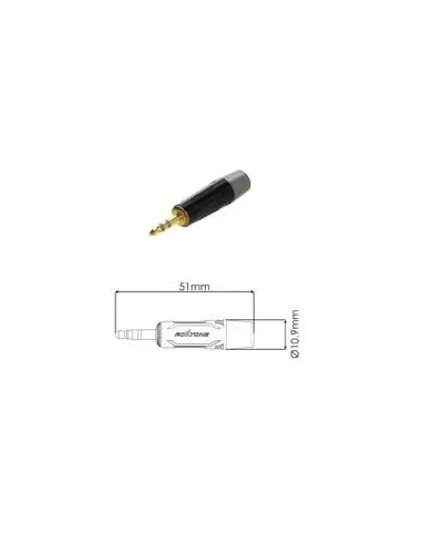 Купить Разъем Roxtone RMJ3P-BG 3,5 mm mini Jack (stereo) 