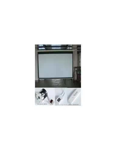 Купить Проекционный экран с электрическим управлением и ДУ ES-100, 100" 