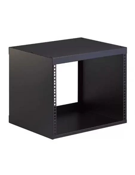 Купить Konig & Meyer 48240-008-55 Прочная стальная 19'' стойка для 8 выдвижных блоков, черная 