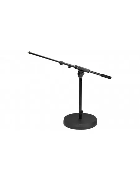 Купити Konig & Meyer 25960-300-55 Низька стійка для мікрофону з круглим цоколем, чорна