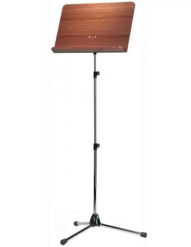 Купить Konig & Meyer 11841-000-01 Оркестровый пюпитр, никелированный штатив, планшет из орехового дерева 