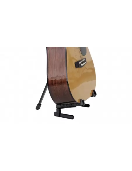 Купить Konig & Meyer 17550-000-35 Ультралегкая гитарная стойка, черный алюминий 
