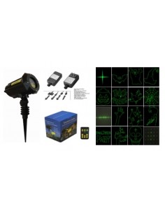 Купити Лазер вуличний водонепроникний X-Laser X-34P-B6 RG moving laser 16 Halloween з ДУ