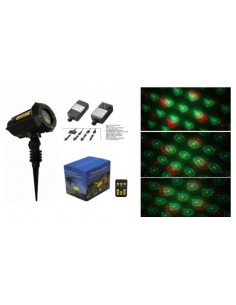 Купити Лазер вуличний водонепроникний X-Laser X-34P-B4 RG moving laser 12 Christmas з ДУ