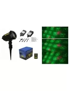 Купити Лазер вуличний водонепроникний X-Laser X-34P-B3 RG moving laser 12 Halloween з ДУ