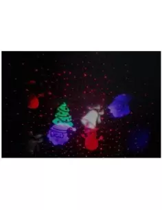 Купить Лазер уличный водонепроницаемый 12P04 Red moving firefly garden laser + LED  2
