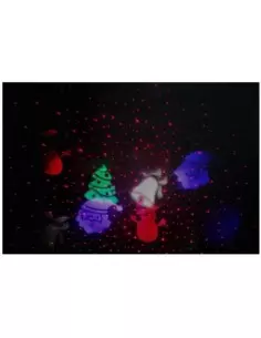 Купить Лазер уличный водонепроницаемый 12P03 Red static firefly garden laser + LED  2