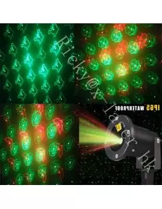 Купить Лазер уличный водонепроницаемый X-Laser X-34P-4-D RG moving laser 12 Halloween с ДУ  2