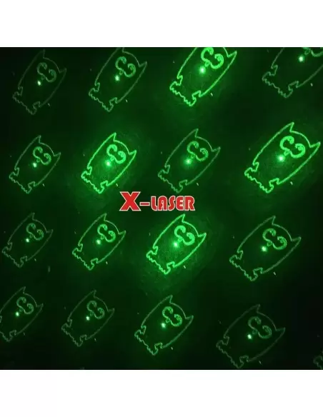Купити Лазер вуличний водонепроникний X-Laser X-34P-B3 RG moving laser 12 Halloween з ДУ