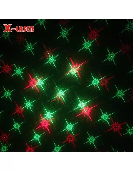 Купить Лазер уличный водонепроницаемый X-Laser X-34P-B4 RG moving laser 12 Christmas с ДУ 