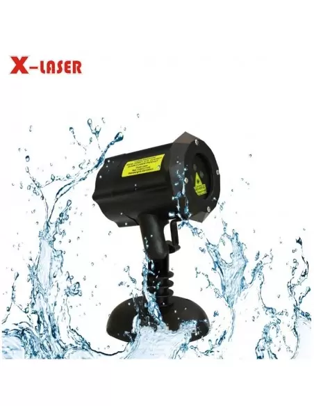 Купити Лазер вуличний водонепроникний X-Laser X-34P-1-D RG moving laser 8 Flowers з ДУ