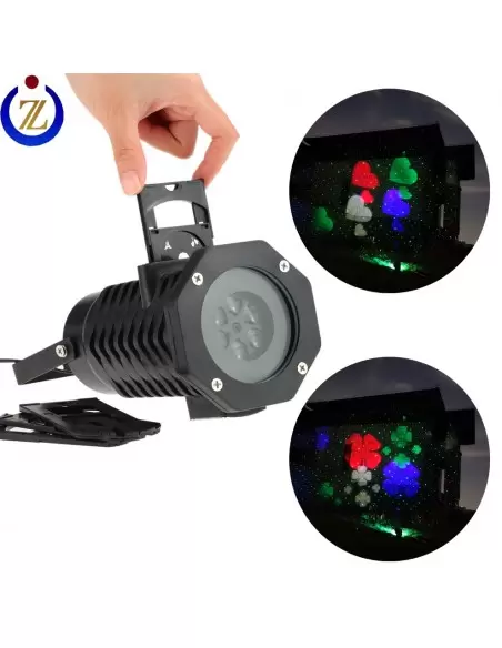 Купить Лазер уличный водонепроницаемый 13P01 Red + Green static firefly garden laser + LED 