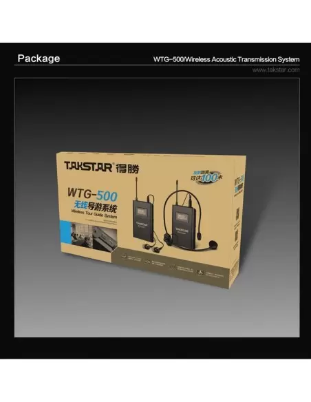 Беспроводная система Takstar тур-гид WTG-500