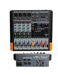 BIG NEO4 - FX16USBEQ 2*250W Силовой микшерский пульт (микшер со встроенным усилителем)