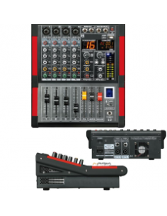 BIG PMX2 - MP3-16DSP-2*250W(4Ohm) Силовой микшерский пульт (микшер со встроенным усилителем)