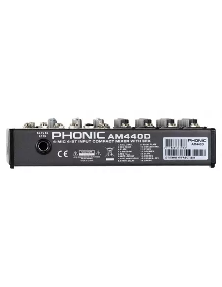 Phonic AM 440 D Микшерный пульт