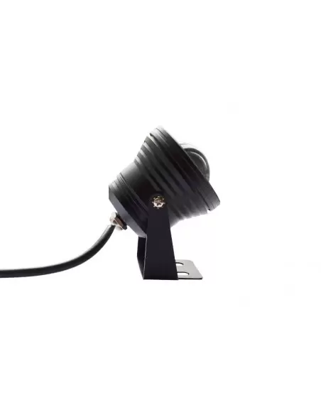 Светодиодный прожектор LP 10W, 12V, RGB Black (круглый), Econom
