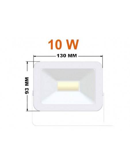 Светодиодный прожектор LP 10W, 220V, IP65 White shell